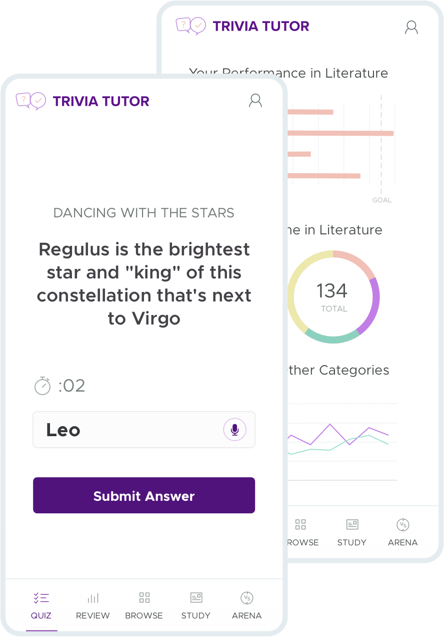 Trivia Tutor Phone App Preview